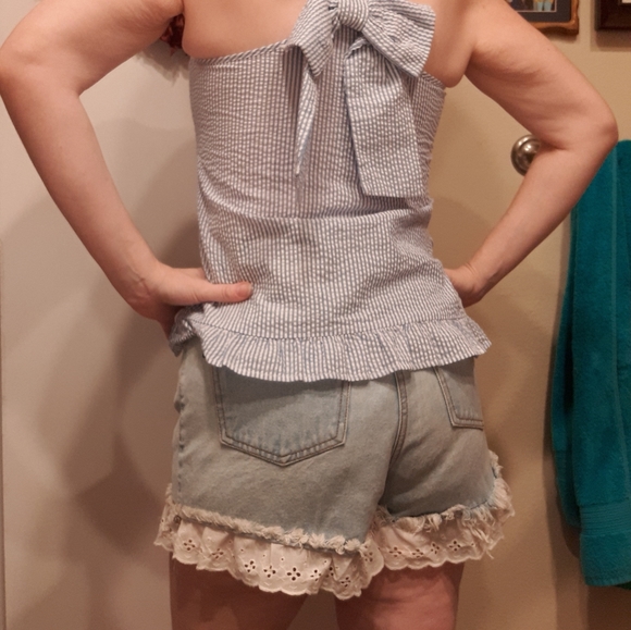 Vintage 80's Mom Jean Shorts - Picture 3 of 16